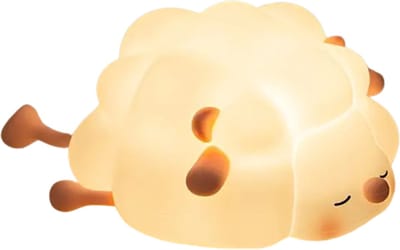 Livano Nachtlampje - Volwassenen - Kinderen - Slaapkamer - Baby - Nachtlamp - Leeslamp - Slaapkamer - Schaap