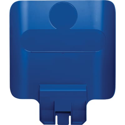 Rubbermaid - Afvalbak Paneel voor Slim Jim Recyclingstation - Blauw