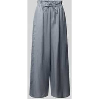 Wide leg linnenbroek model 'DWINDLE'