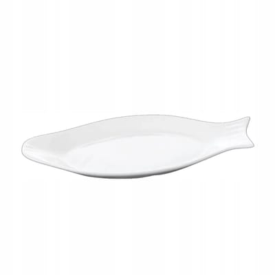Wilmax Porseleinen Visborden 25,5 cm - Elegant en Duurzaam