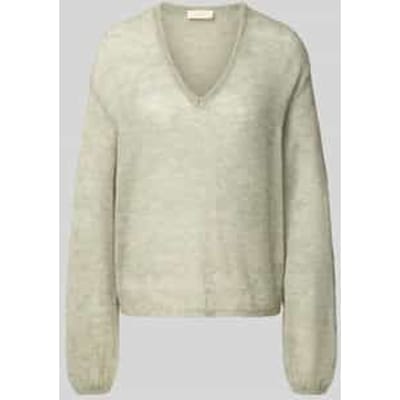 pullover met relaxed fit met alpaca-aandeel model 'Dido'