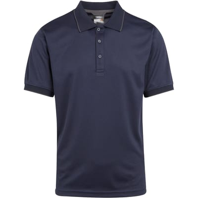 Regatta Heren Navigate Poloshirt met Korte Mouwen (Marine/Seal Grijs)