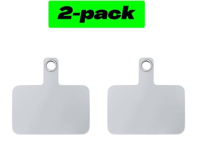 Mooie Telefoonhoesjes - 2 pack / 2 stuks telefoonpatch transparant - Voor universeel telefoonkoord - Doorzichtige telefoon pad - Extra sterk