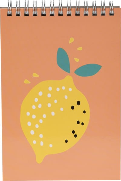 Notitieblok met spiraal Citrus