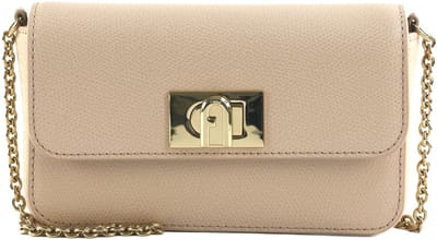 FURLA Leren Schoudertas Avondtas 1927 Mini Crossbody Bag Azalea Roze