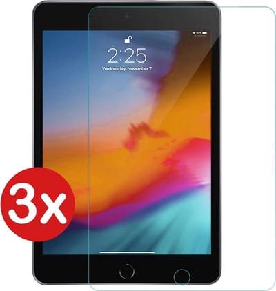 Screenprotector - 3 Stuks - Geschikt voor Apple iPad Air 3 (2019) - 10.5 inch - 3e Generatie - Extra Sterk - Beschermglas - Gehard Glas - Tempered Glass - Screen Protector