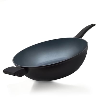 BE Living Wokpan - Ø 32 cm - Keramisch - Inductie Pan - PFAS Vrij Anti Aanbak - Delight Series