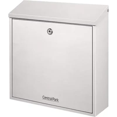 Central Park Wandbrievenbus Mailpal 400ss - Staal En Metaal - 36x36,5x10cm