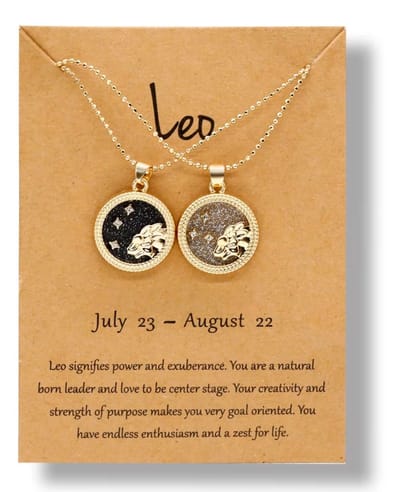 Dubbele Sterrenbeeld Ketting - Leeuw - Leo - Astrologie - EmmyRovi