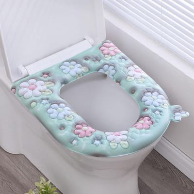Toiletbril Waterdicht Cartoon Patroon Hygiënisch All-Season Comfort Toilethoes Badkamer Kiemvrije Accessoires