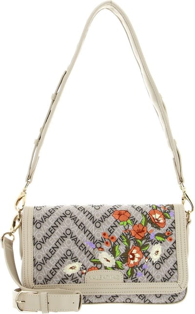VALENTINO Schoudertas Blizzard Flap Bag Ecru / Multi Beige