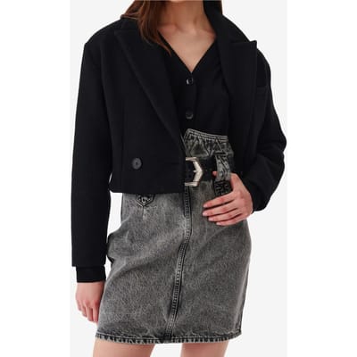 IRO Paris Ronnie Jacket Black Size: 34 | Cropped Jackets Outlet | Dames | Zwart