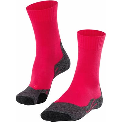 FALKE TK2 anti-blaar dik wol functioneel materiaal wandelsokken dames blauw - maat 37-38