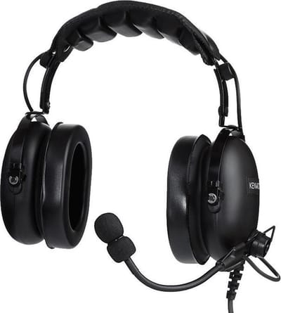 Kenwood KHS-10D-OH Nieuwe Geluidreducerende hoofdtelefoon & mike TK-3401D en TK-3501