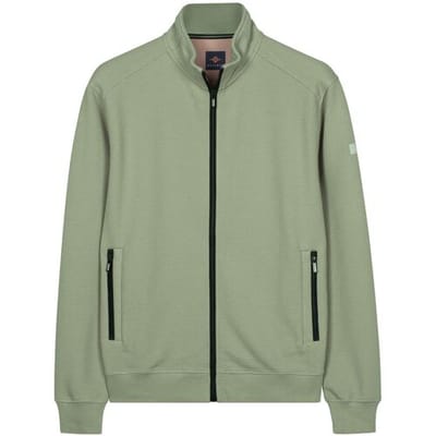 Baileys – Heren Vest – Jacquard Sweatvest – Sportief Vest – Groen – 612232-72