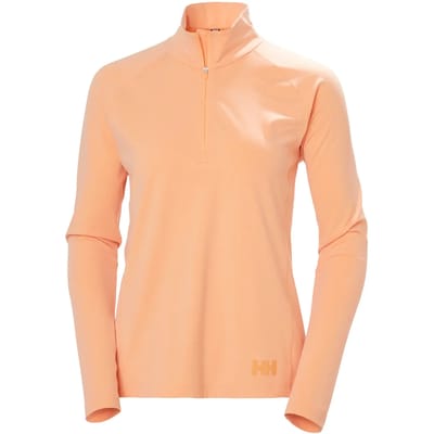 Helly Hansen Tyri Fleece Met Halve Rits Oranje L Vrouw