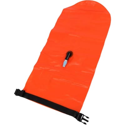 Bouée de natation gonflable en PVC, étanche, pour surf en plein air, plage, stockage, flotteur, sac seau, sac sec de natation red