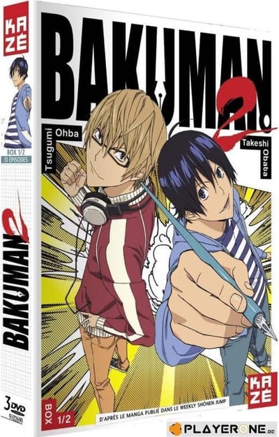 DVD - BAKUMAN - Coffret 1/2 - Saison 2