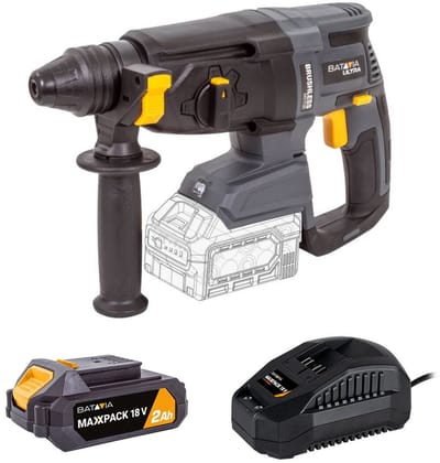 Batavia 18V Brushless Accu SDS+ Boorhamer Incl. 2.0Ah Accu & Lader