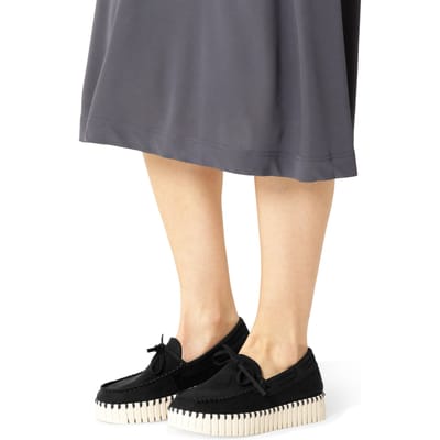 Ilse Jacobsen Loafer Tulip3073 Black Pearled Ivory Größe: 37 | Loafer Outlet | Damen | Schwarz