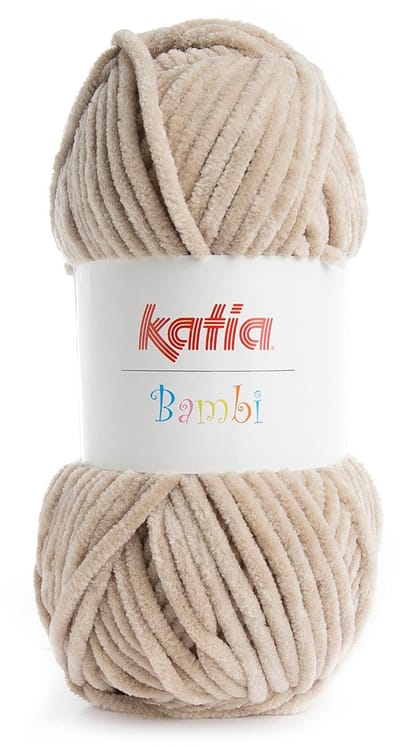 Katia Bambi - 306 camel - Chenille Garen