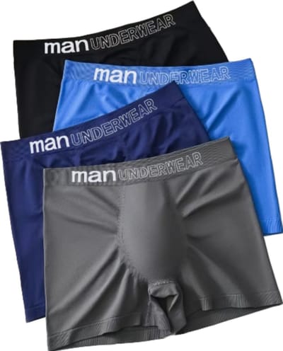 BamBella ® - Boxershorts - 5 stuks - maat S/M- Boxer short onderbroek lang naadloos kant heren onderbroeken