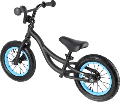 Nils Fun - RB202 Serie - Loopfiets - Zwart - 12'' Pompbanden
