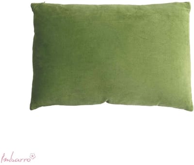 Imbarro Home & Fashion kussen velvet shellia green 35 x 50 cm uit de collectie Vintage Village
