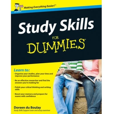 Study Skills For Dummies - Doreen du Boulay
