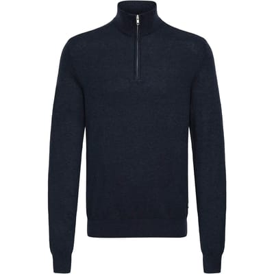 Blend - BHBAGGE HALF ZIPP KNIT - Heren - Gebreide truien