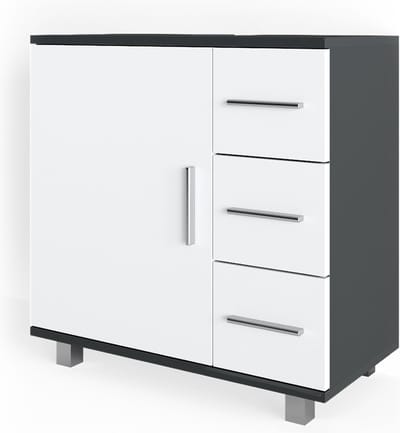 Vicco Ilias Wastafelonderkast – 60 x 60.8 cm Antraciet