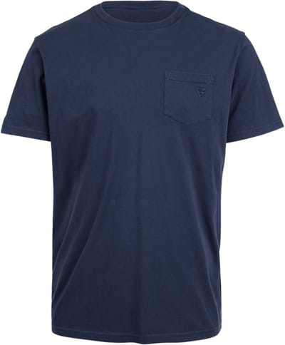 Brunotti - Axle - T-Shirt Indigo Blue - T-Shirt Heren - 100% Katoen - L