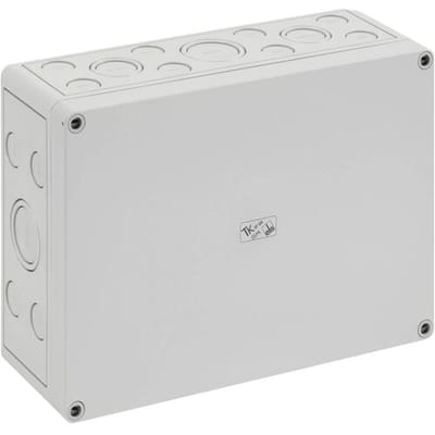 Spelsberg TK PS 2518-9-m Installatiebehuizing 254 x 180 x 90 Polystereen (EPS) Grijs-wit (RAL 7035) 1 stuk(s)