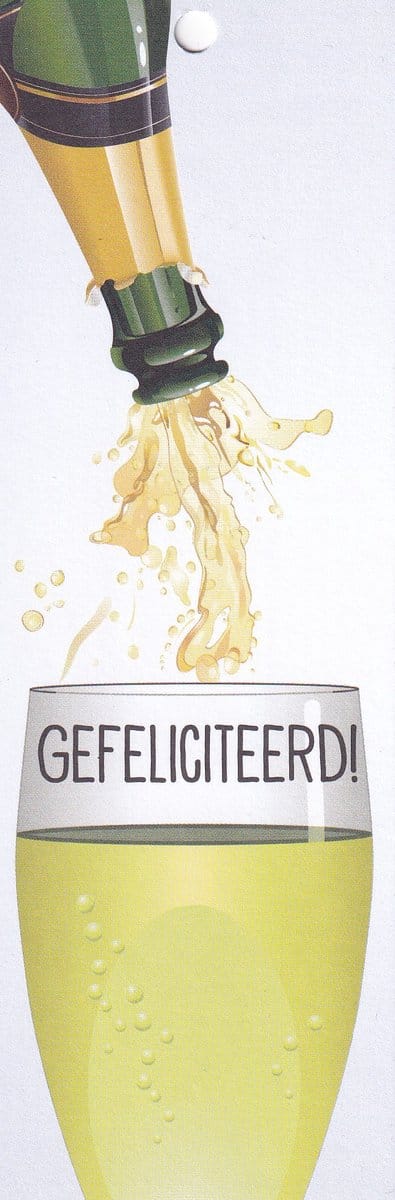Bloemenkaartjes - 25 Stuks – Mini Kaartjes - 5 x 15 cm – Gefeliciteerd - Bloemist - Kadootjes – JK-241