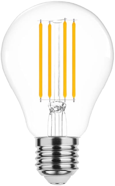 Modee E27 LED Lamp Dimbaar 10W - 1350lm - 2700K - Warm Wit - LED Filament Globe A67 - Vervangt 90W Halogeen Gloeilamp