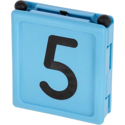 Nummerplaatje voor opvouwbare halsband Kerbl (x6)