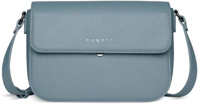 bugatti schoudertas Almata Shoulderbag Denim Lichtblauw
