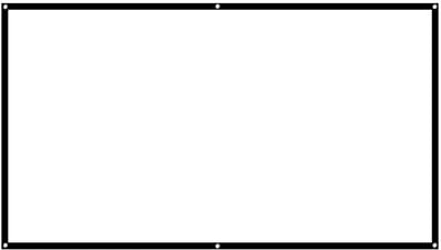 Store_8 - 1080P HD beamer - Draagbaar - Voor thuisbioscoop - Wit - Projectiescherm - Geschikt voor klaslokaal en conferentie - 60-100 inch