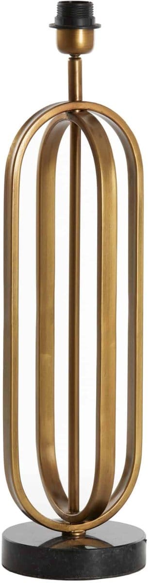 Light & Living Tafellamp Aster - Brons - Ø16cm - Luxe - Woonkamer - Slaapkamer