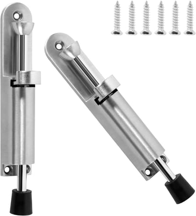 Winddichte Deurstoppers - 2 Stuks, Veilige Deursluiters voor Binnen en Buiten, Ideaal voor Garages en Balkons, Duurzaam en Betrouwbaar