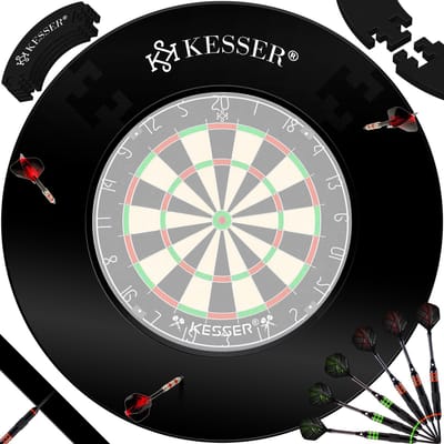 KESSER® Dartbord Surround Zwart - Dart Surroundring - Darts Surround Ring bescherming
