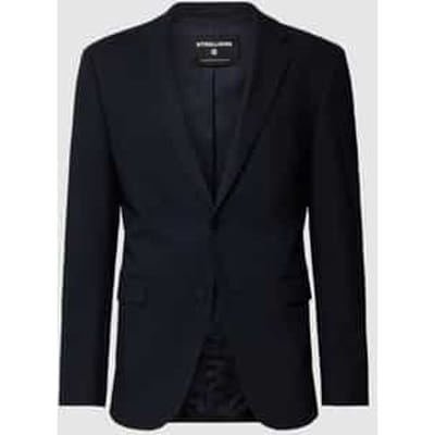 Regular fit 2-knoops colbert met wol