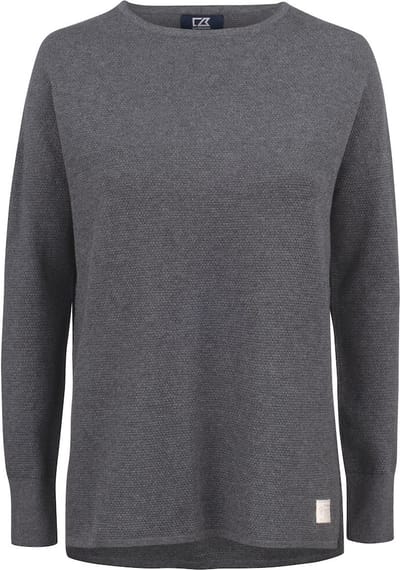 Cutter & Buck Carnation Sweater Dames 355427 - Grijs Melange - M