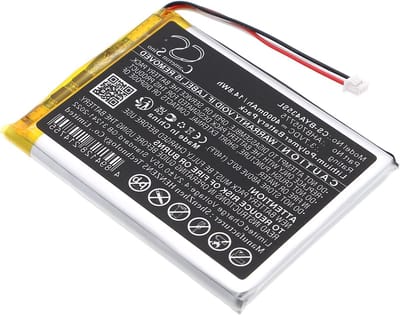 Vervangende Batterij - Babyfoon Batterij - Babyfoon Gebruik - 4000mAh Capaciteit - 3.7V - Zwart
