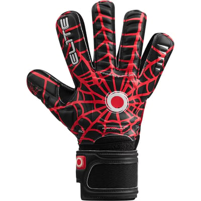 Elite Sport Spider Keepershandschoenen Kinderen - Zwart / Rood | Maat: 3
