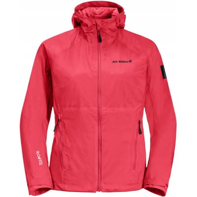 Jack Wolfskin Dames/Dames Tasman 2l Jas (Rood)