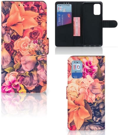 Boekhoesje voor Samsung Galaxy A32 4G Hoesje Bosje Bloemen