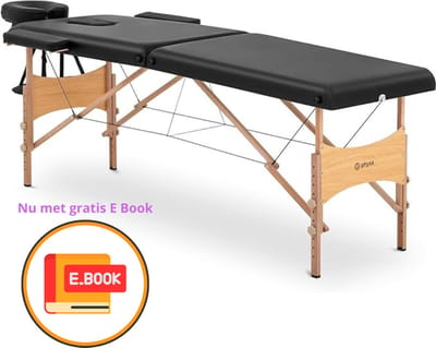 Massagetafel - Behandeltafel - Massage tafel - Massagetafel inklapbaar - Incl. opbergtas - Max gewicht 230kg - 40mm dikke kussens - Hoogte verstelbaar