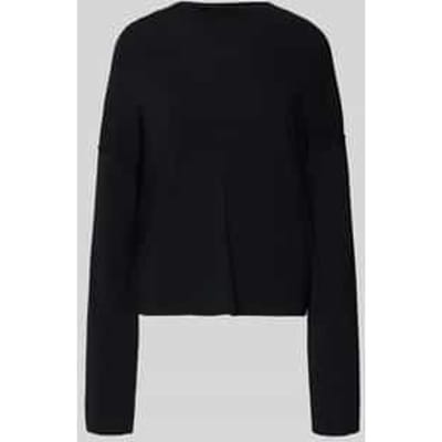 Oversized gebreide pullover met ronde hals