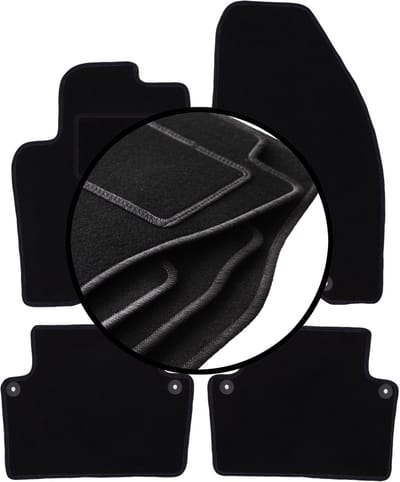Complete set veloursmatten voor: Volvo V70 II stationwagen (2000-2007)